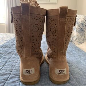 UGG Eva LoPro short boots with laser cut outs